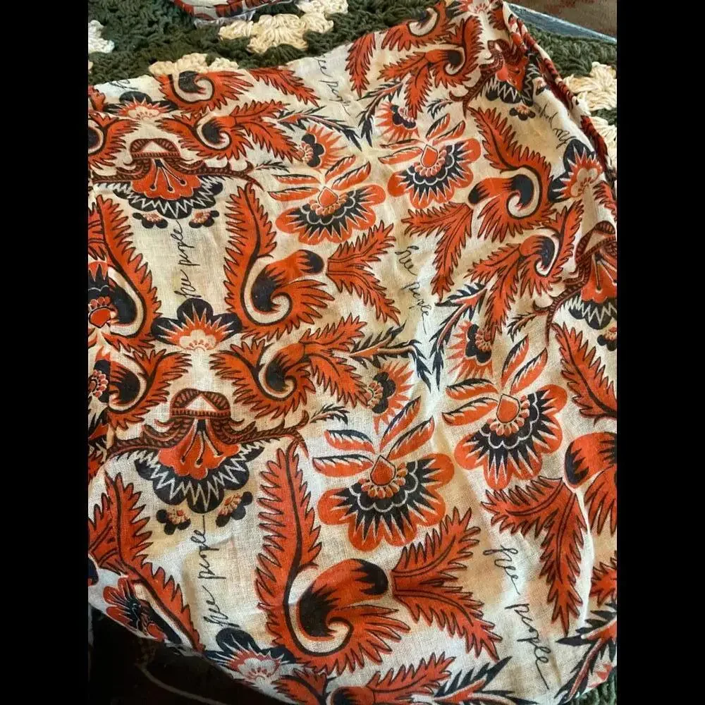 Free people Carry big Floral Print 14” X 14” Market/Shopping Bag